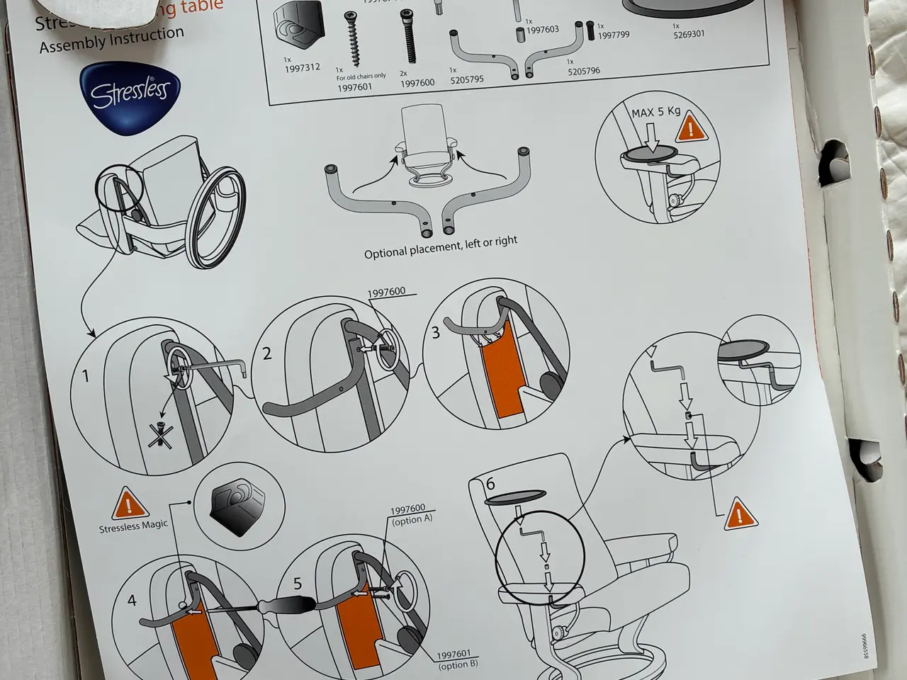 Billede 3 - Stressless® Swing bord