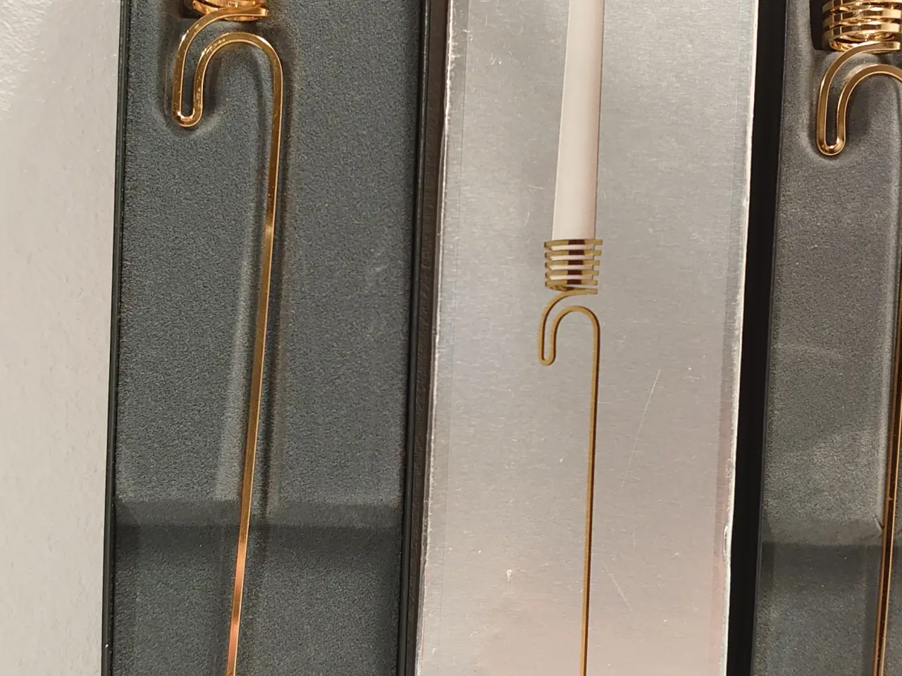 Billede 2 - Georg Jensen:4 pakker med lyseholdere til juletræ