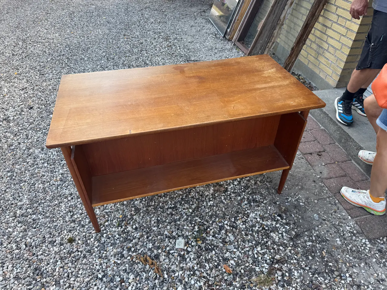 Billede 5 - Teaktræ skrivebord