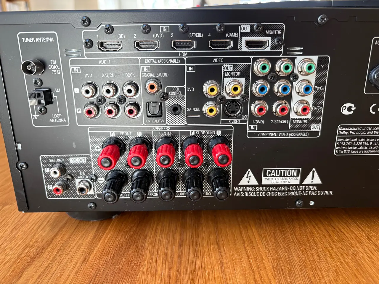 Billede 3 - Denon AVR-1311 Dolby DTS 5.1 receiver 4+1 HDMI