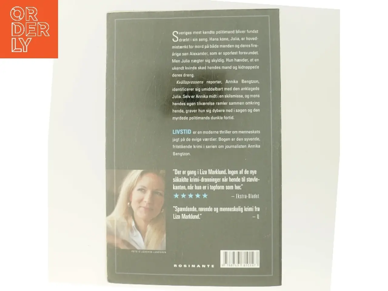 Billede 3 - Livstid : krimi af Liza Marklund (Bog)