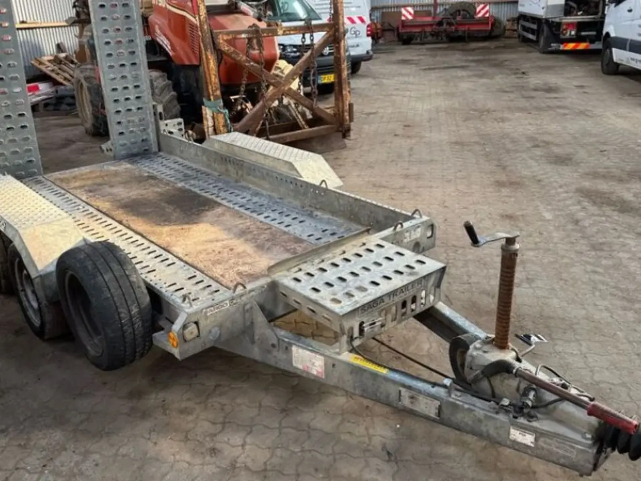 Billede 3 - Brian James 35XTFB A Type 3500kg Trailer med slisker
