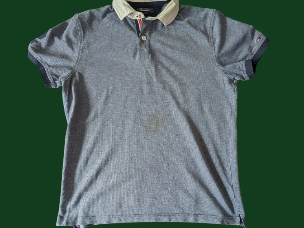 Billede 3 - Retro Tommy Hilfiger Pqué Jersey Bomuld Polo shirt