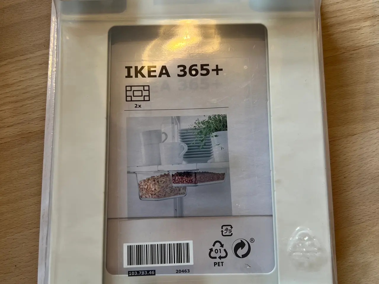 Billede 1 - Nye Hyldeholdere i Metal fra Ikea 365+