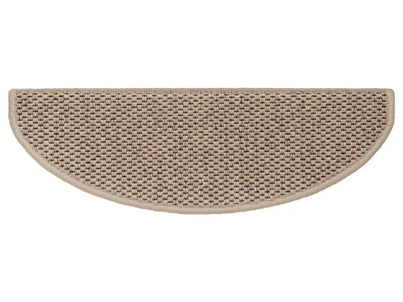 Billede 6 - Selvklæbende trappemåtter 15 stk. - 65 × 21 × 4 cm, sisal-look, sandfarve