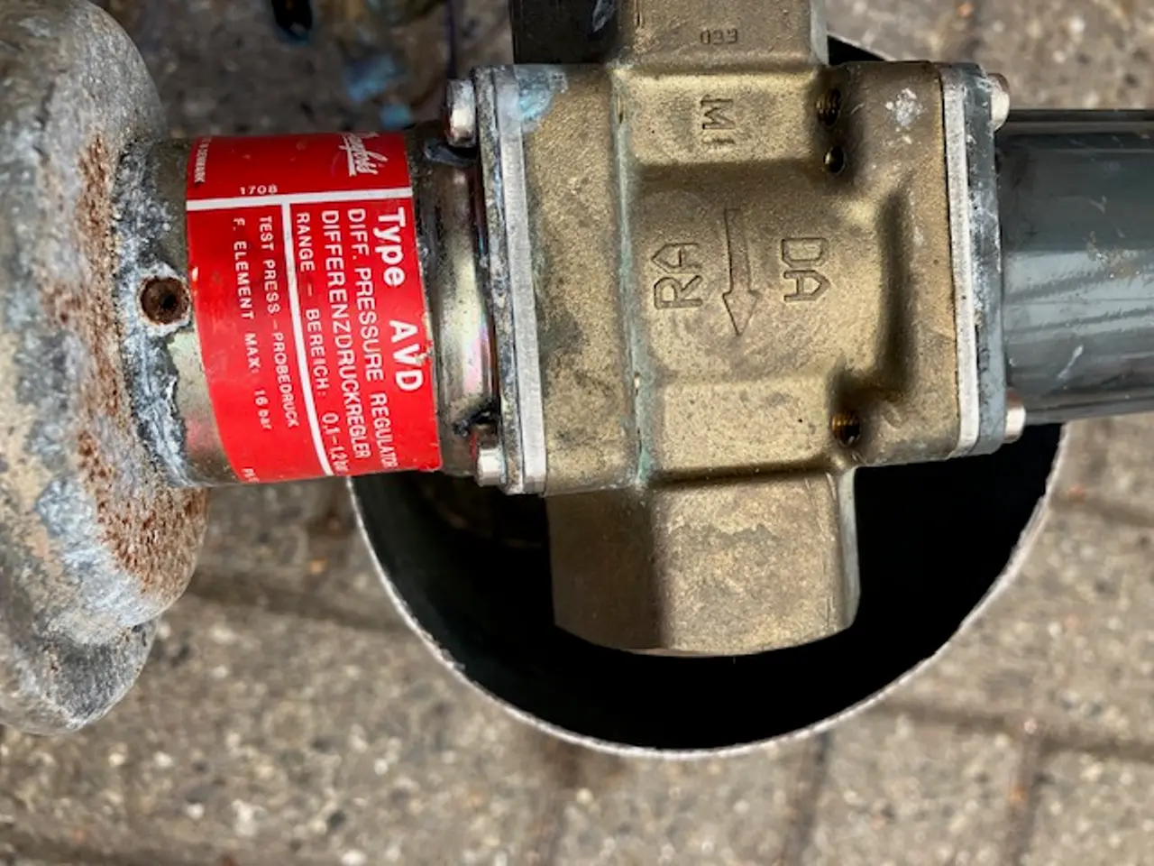 Billede 1 - Danfoss AVD ventil
