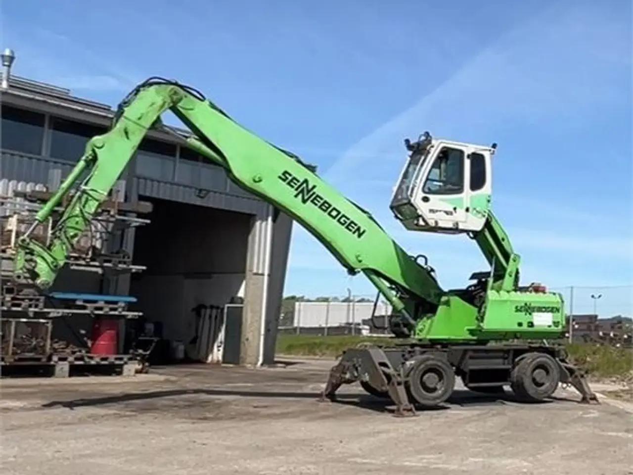 Billede 2 - Sennebogen 818 M - New Engine only 700 hours - Video!