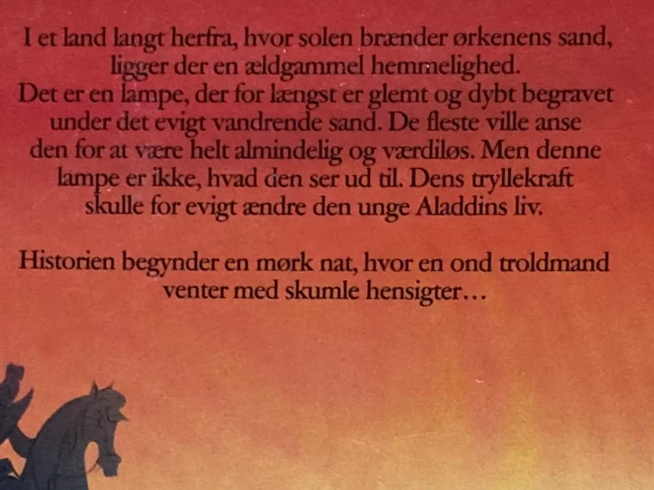 Billede 4 - Bogudgaven af Disney tegnefilm om Aladdin