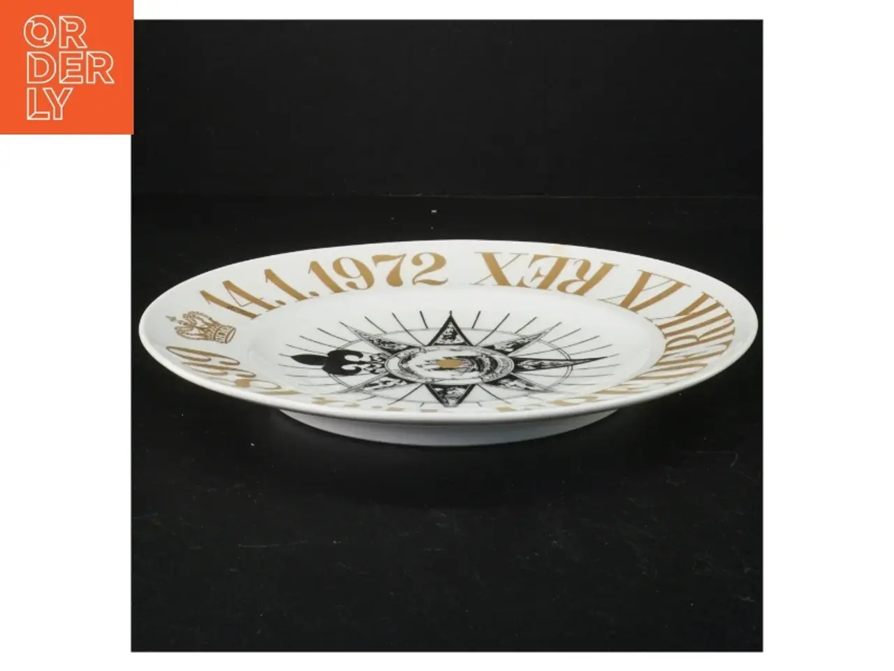 Billede 2 - Mindetallerken for Frederik IX fra B&G (str. 25 cm)