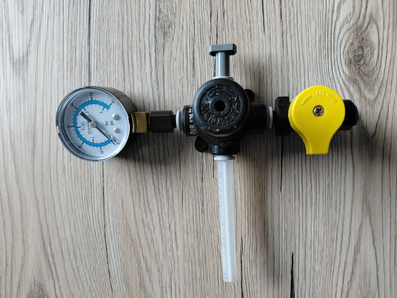 Billede 1 - CO2 regulator m manometer