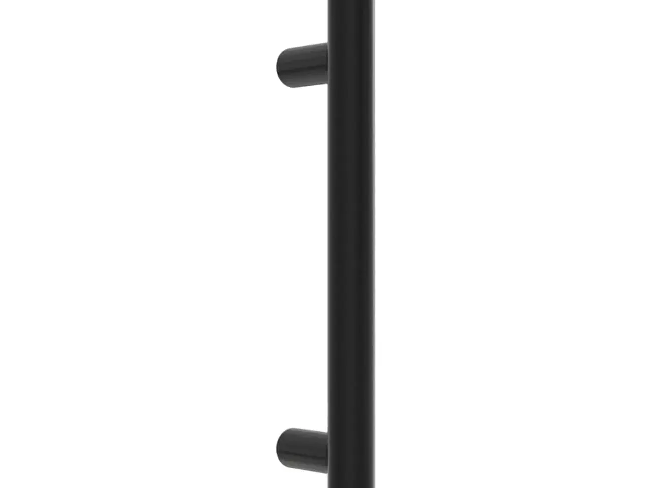 Billede 3 - Skabshåndtag 10 stk. 96 mm rustfrit stål sort