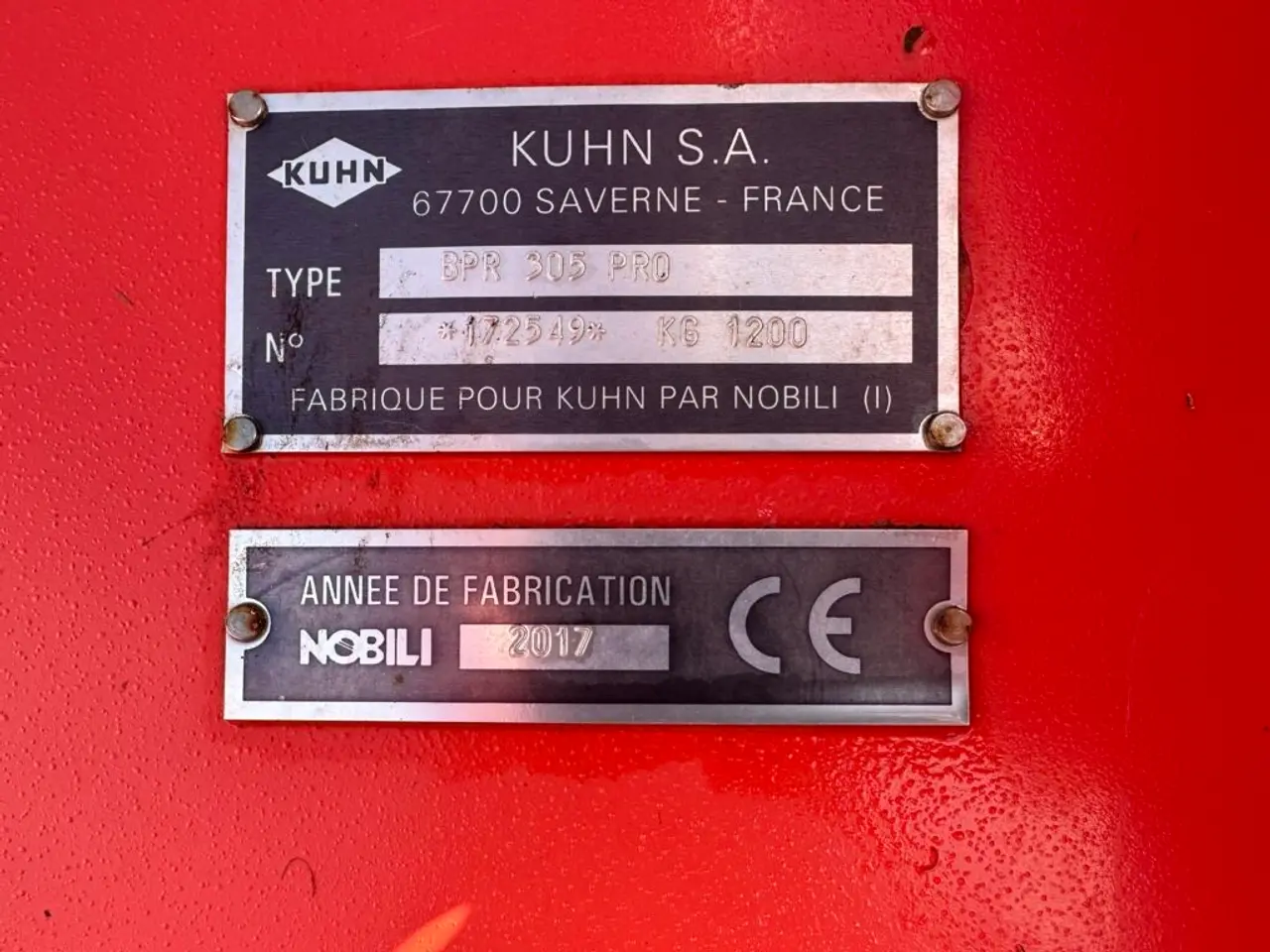 Billede 7 - Kuhn BP 8300 - BPR 305 Pro