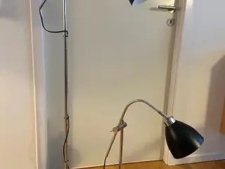 Gulv- og bordlampe