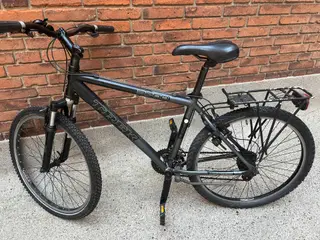 Ældre Mountainbike mærket Trek.