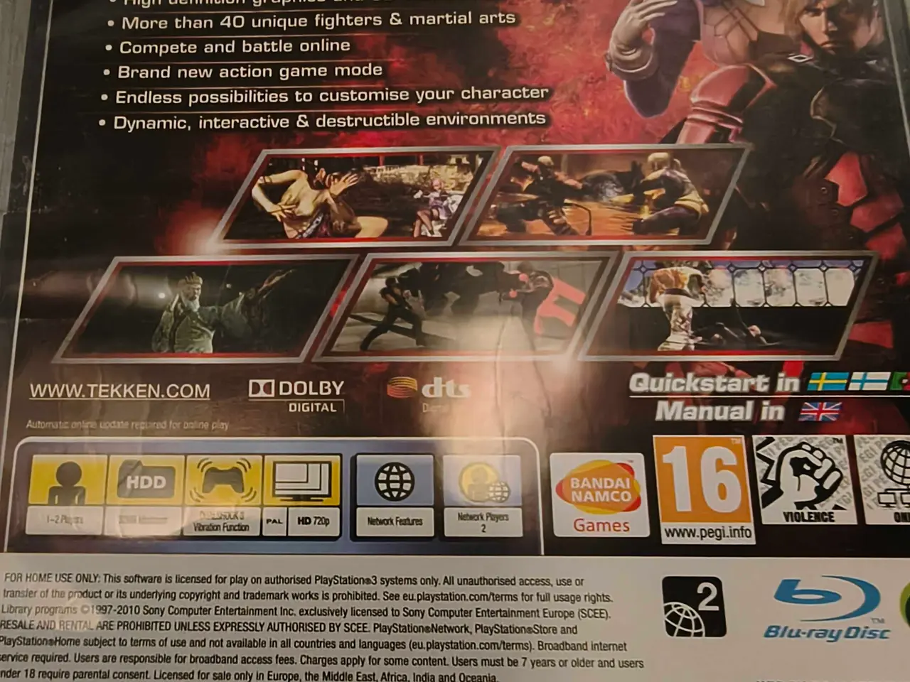 Billede 2 - Tekken 6 (Platinum) – PS3 spil