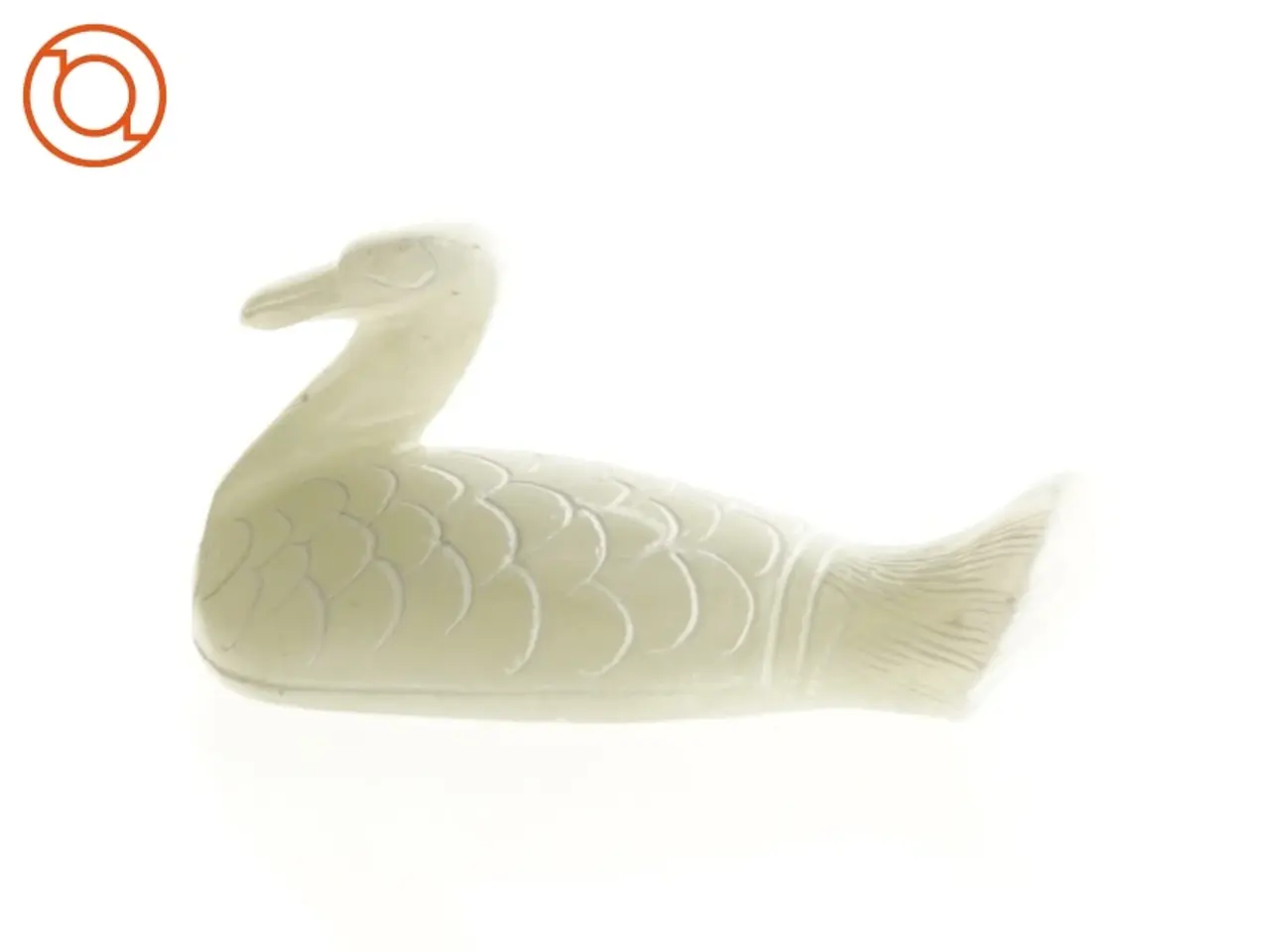 Billede 1 - Fuglefigur i sten (str. 9 x 4 x 4 cm)