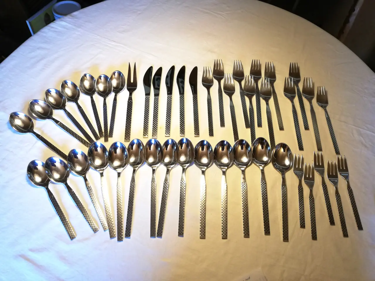 Billede 1 - Pepita sølvplet bestik knive, gafler m.m.