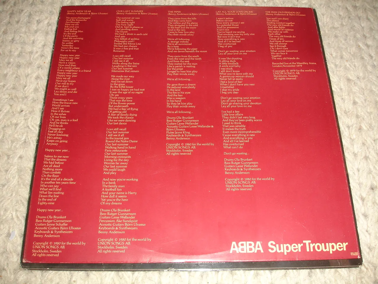 Billede 4 - (Sender gerne) ABBA – Super Trouper