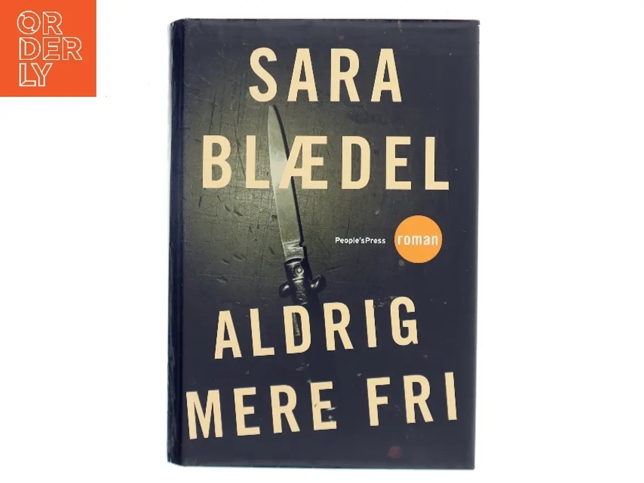 Billede 1 - Aldrig mere fri : krimi af Sara Blædel (Bog)