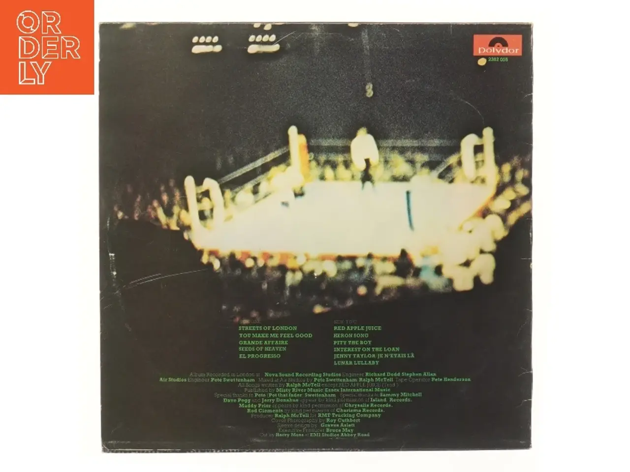 Billede 1 - Ralph McTell - Streets LP fra Polydor