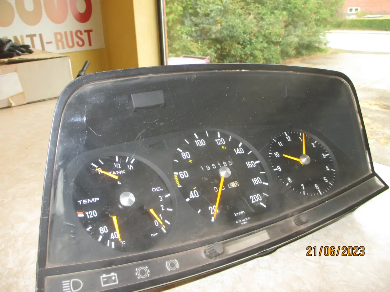Billede 1 - Brugt Speedometer Mercedes 123