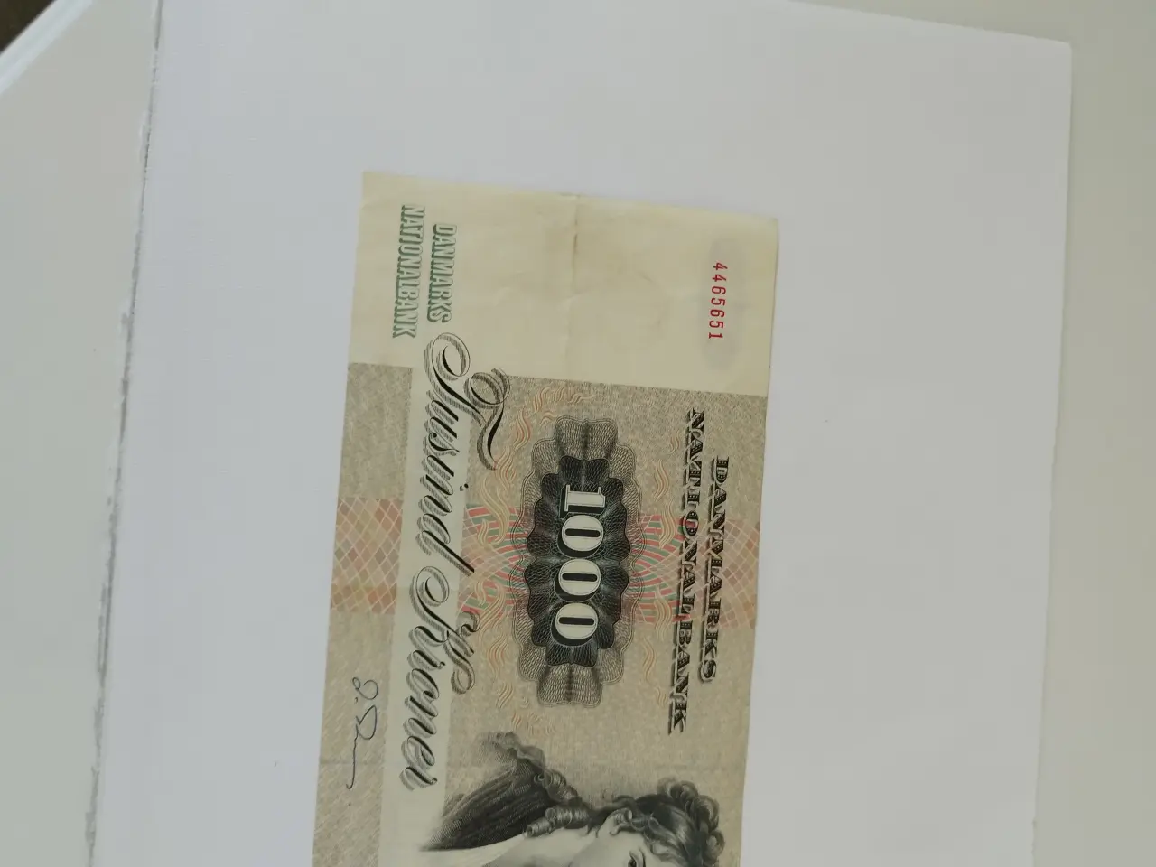 Billede 2 - 1000 Kroner. Egern 🐿️. 1992