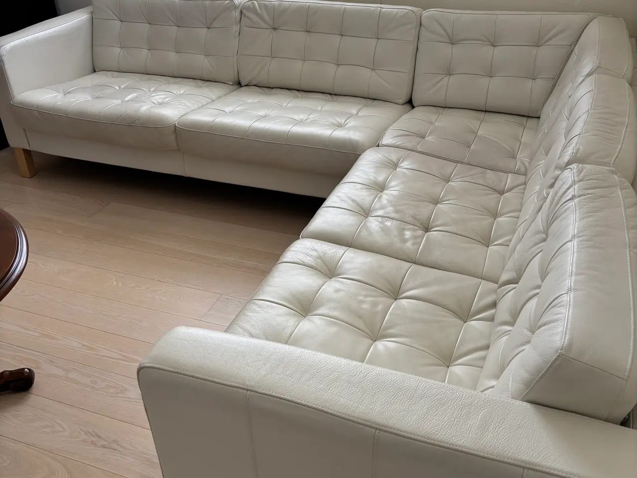 Billede 1 - 5 personers lædersofa