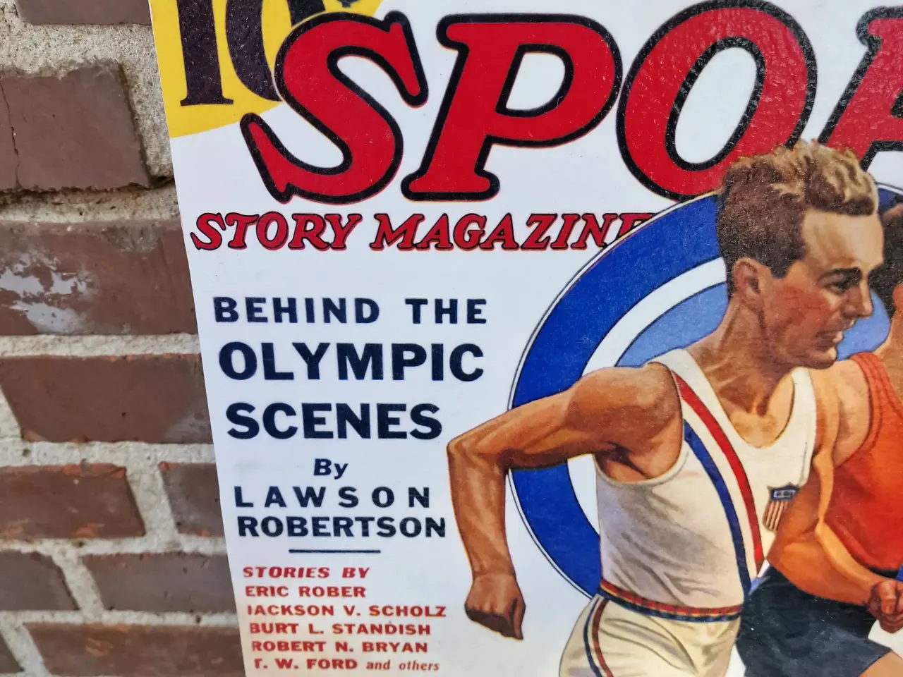 Billede 2 - SPORT STORY MAGAZINE relieftryk