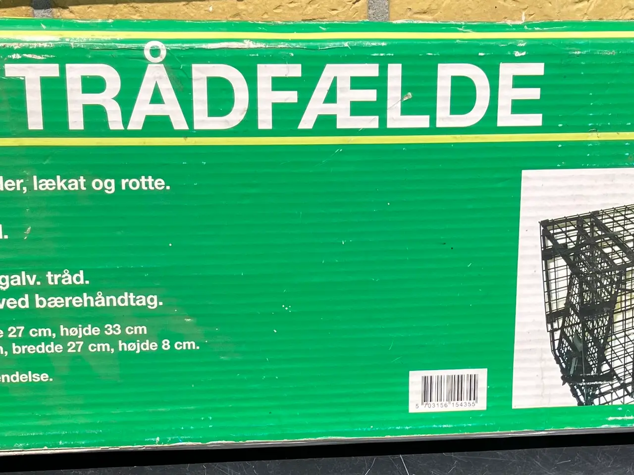 Billede 1 - Mårfælde, Ryom Trådfælde