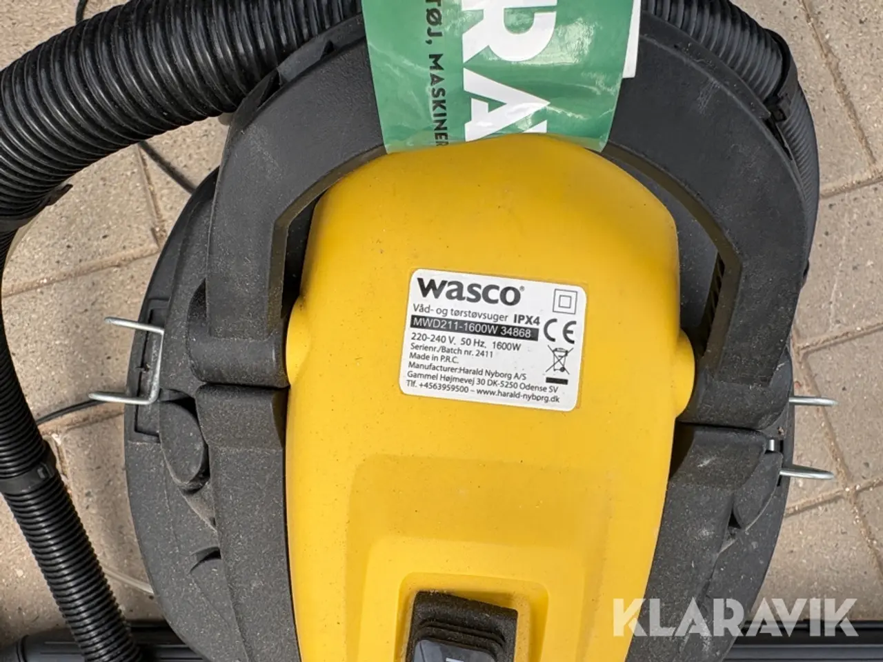 Billede 10 - Våd- og tørstøvsuger Wasco IPX4