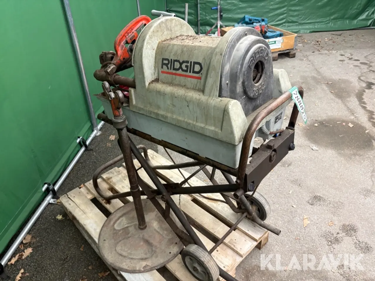 Billede 2 - Gevindskæremaskine Ridgid 1822