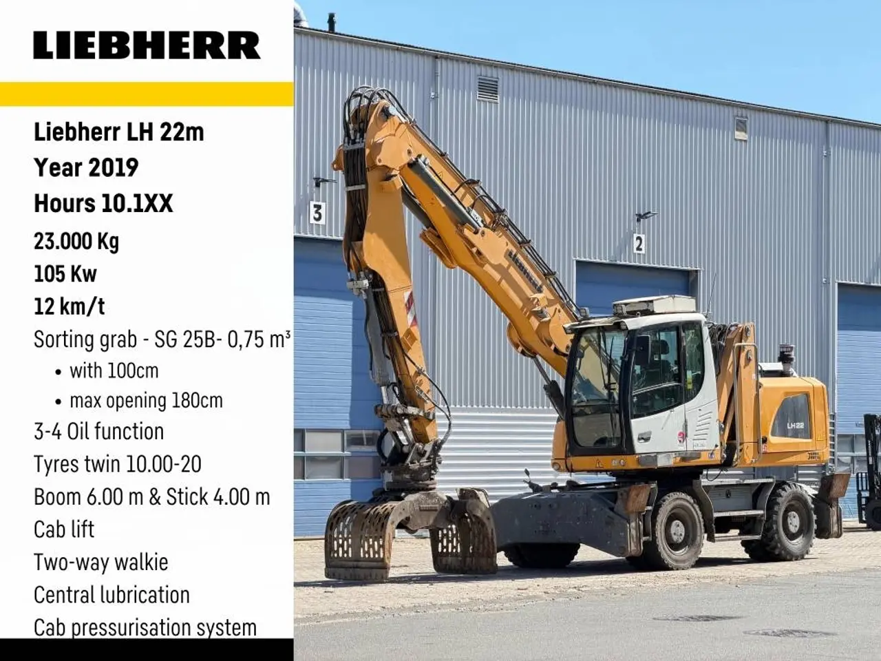 Billede 1 - Liebherr LH 22 M