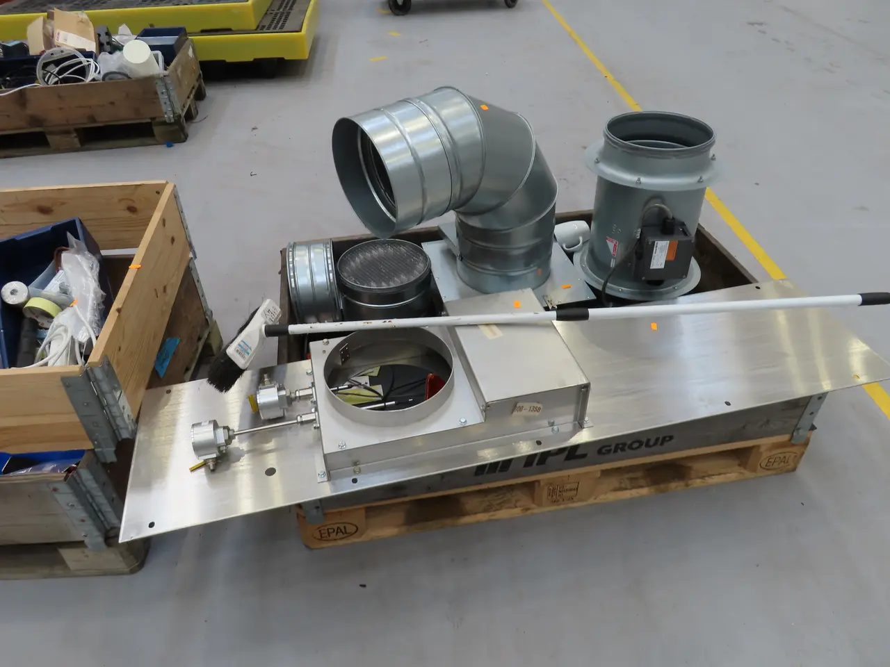 Billede 1 - Div. udsugningsdele samt kanalventilator MAICO DZR 25/2 B Ex e