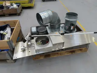 Div. udsugningsdele samt kanalventilator MAICO DZR 25/2 B Ex e