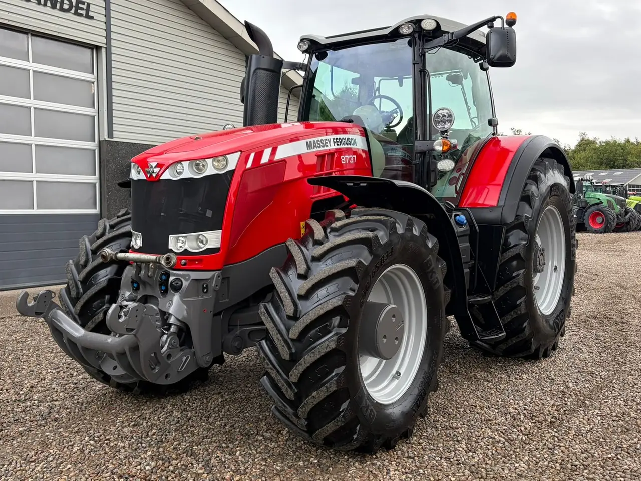 Billede 5 - Massey Ferguson 8737 Dyna VT med frontlift.