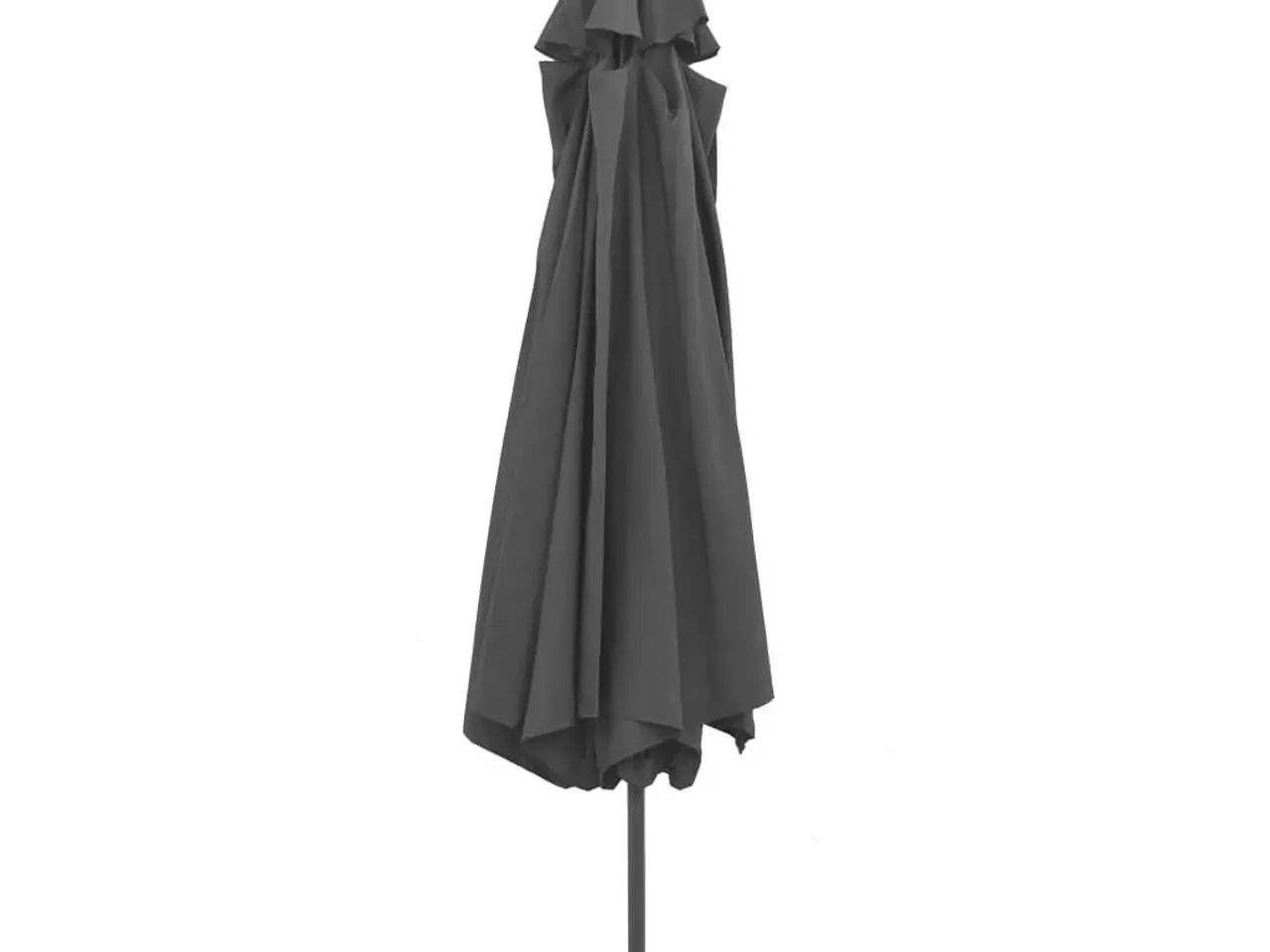 Billede 5 - Parasol 390 cm metalstang antracitgrå