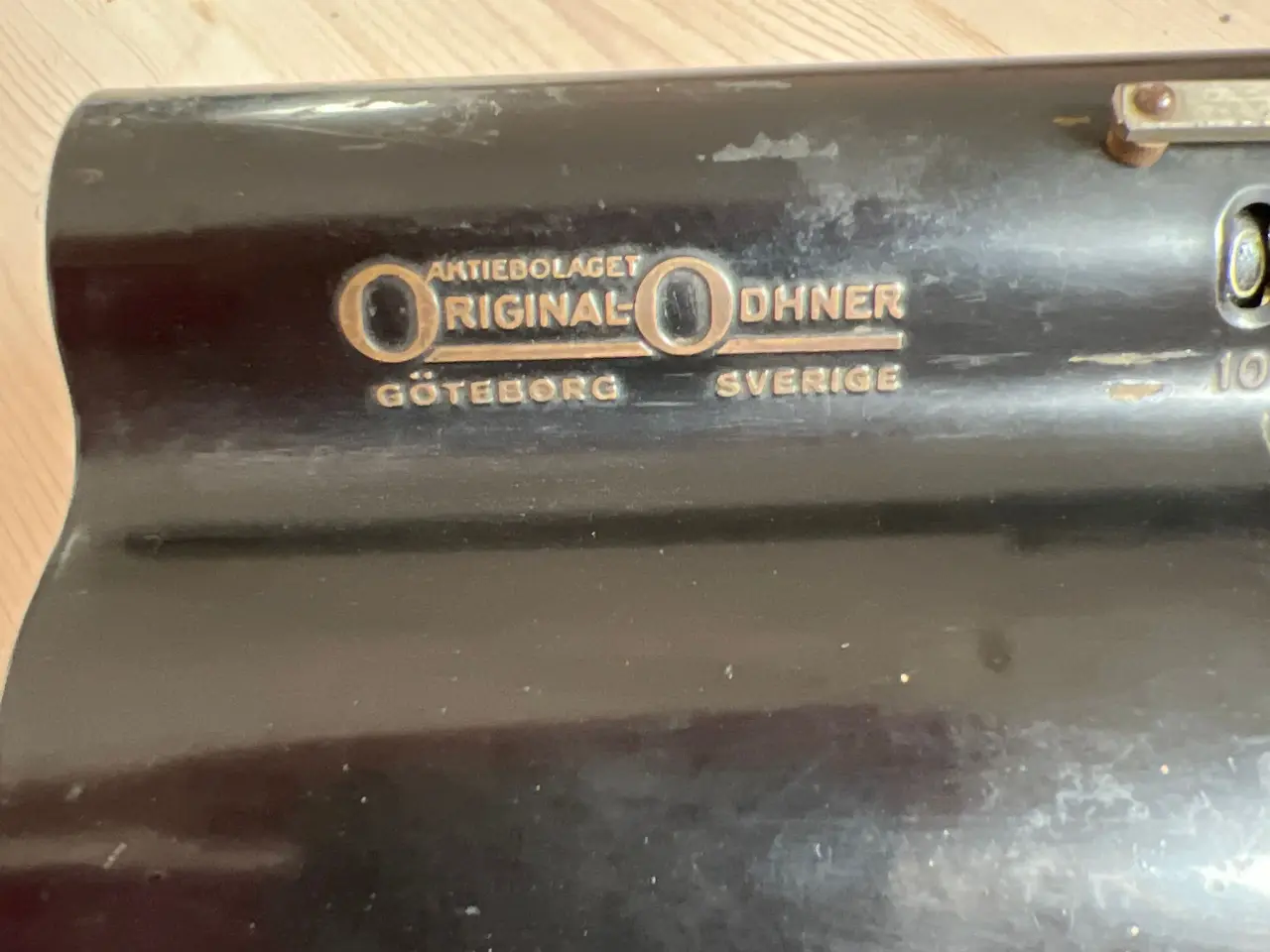 Billede 3 - Original-Odhner model 7 regnemaskine