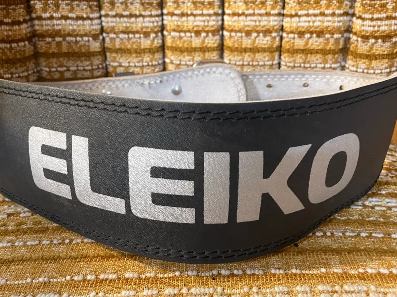 Billede 1 - Eleiko vægtløfterbælte L sort