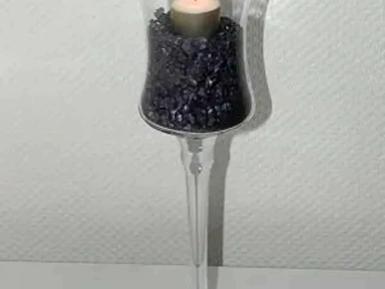 Billede 2 - Glaspokal/-vase på fod