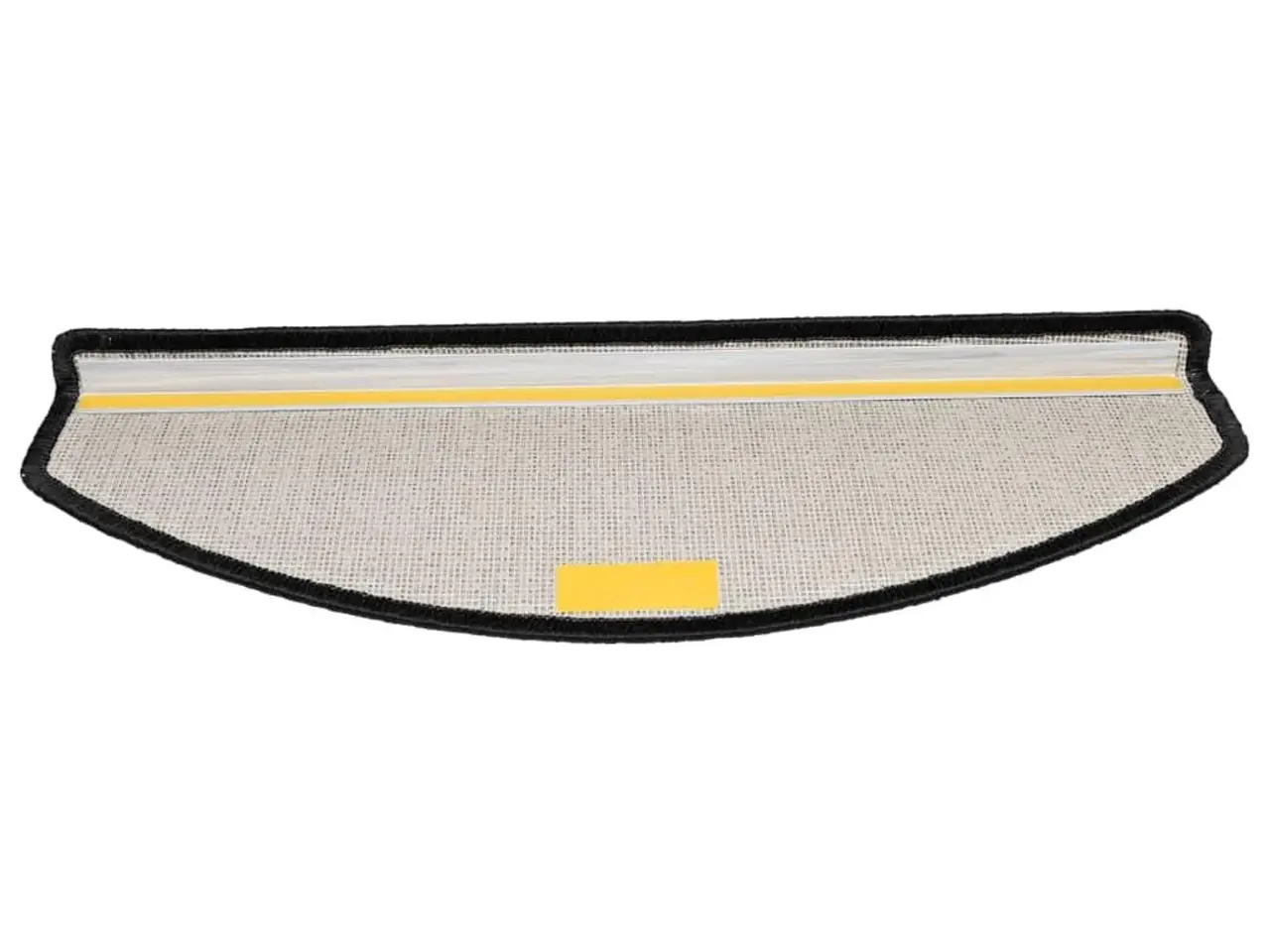 Billede 5 - Trappemåtter halvrunde - 15 stk., 65×24×4 cm, antracit
