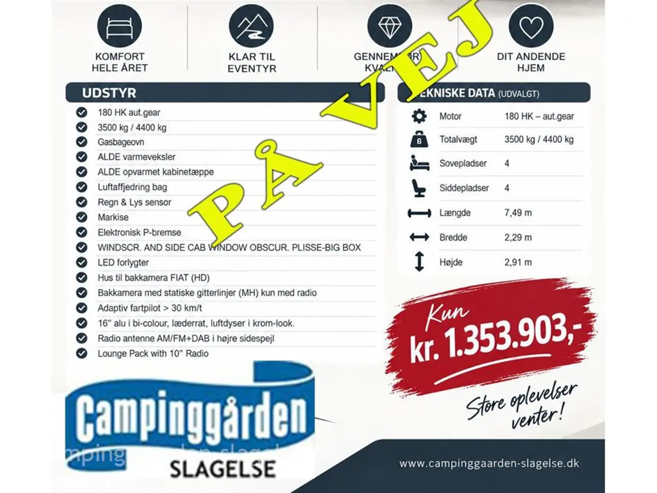 Billede 2 - 2027 - Adria Coral SUPREME 670 DC PÅ VEJ