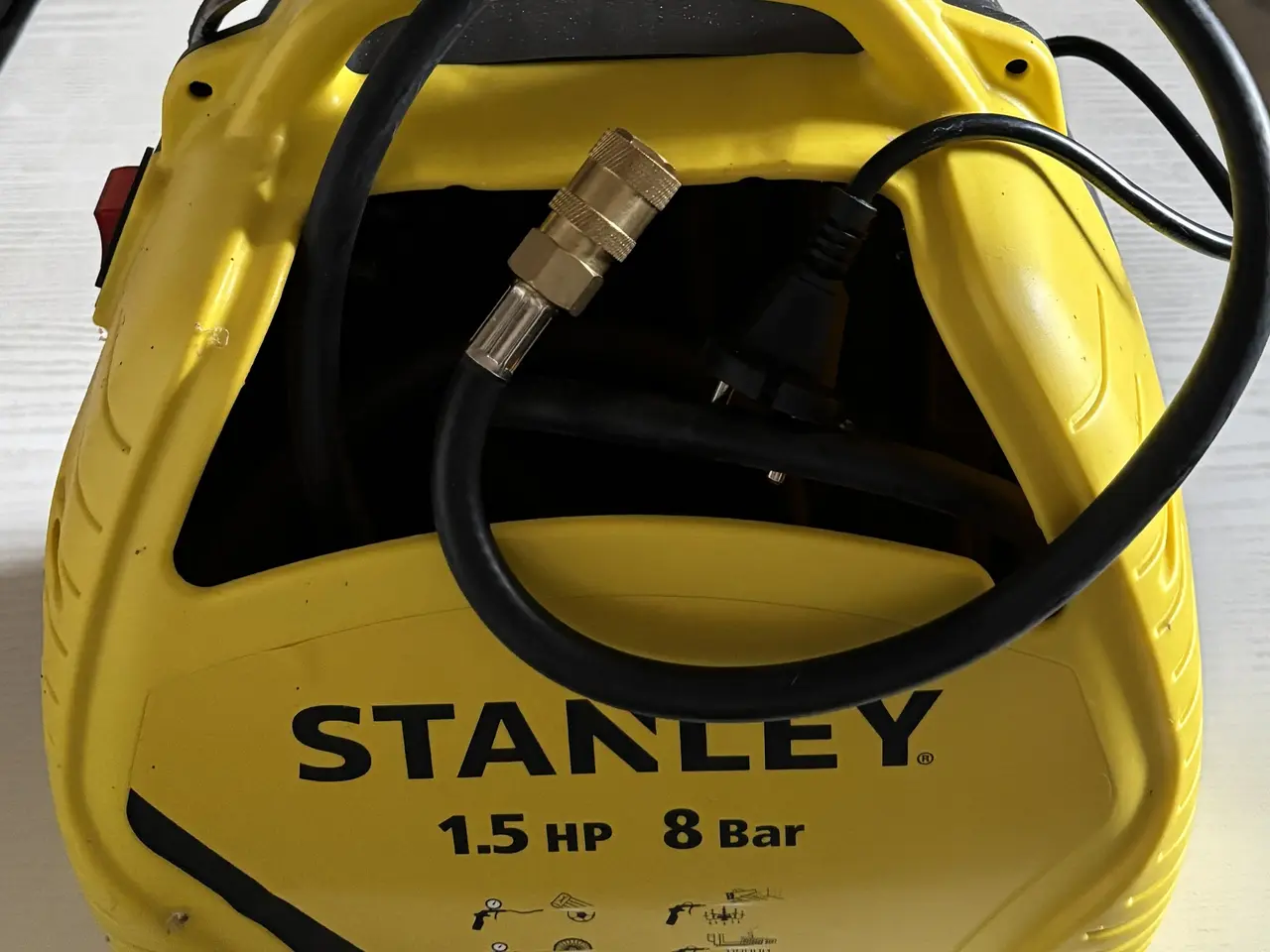 Billede 2 - Stanley Air Kit Kompressor (8 bar) og Tryklufttilb