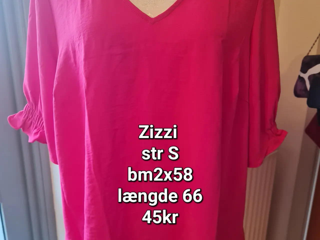 Billede 2 - Zizzi T-shirt str S 42-44 pink