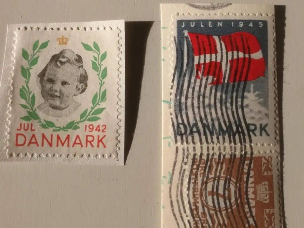 Billede 3 - Gamle Julemærker 1907-64