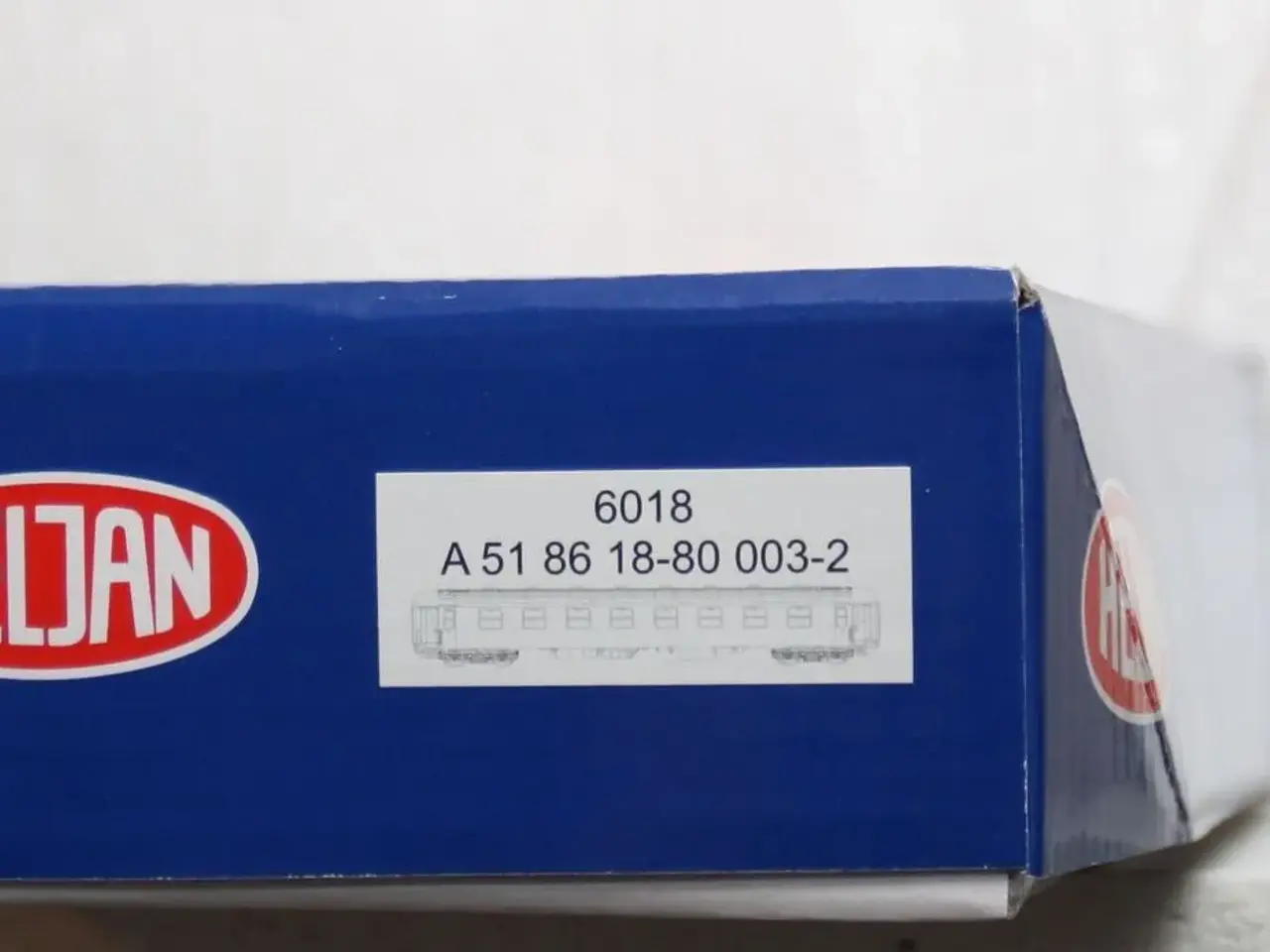Billede 3 - HELJAN H0 6018 DSB Personvogn