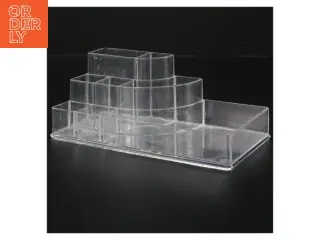 Gennemsigtig plastik organisator (str. 17 x. 9,5 cm)