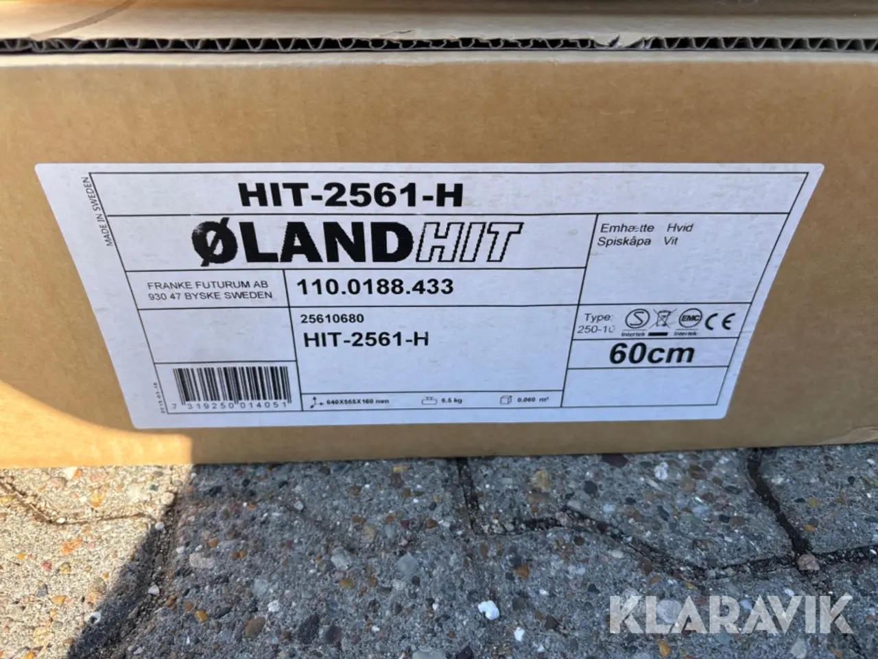 Billede 6 - Emhætter Øland HIT-2561-H - 10 styk