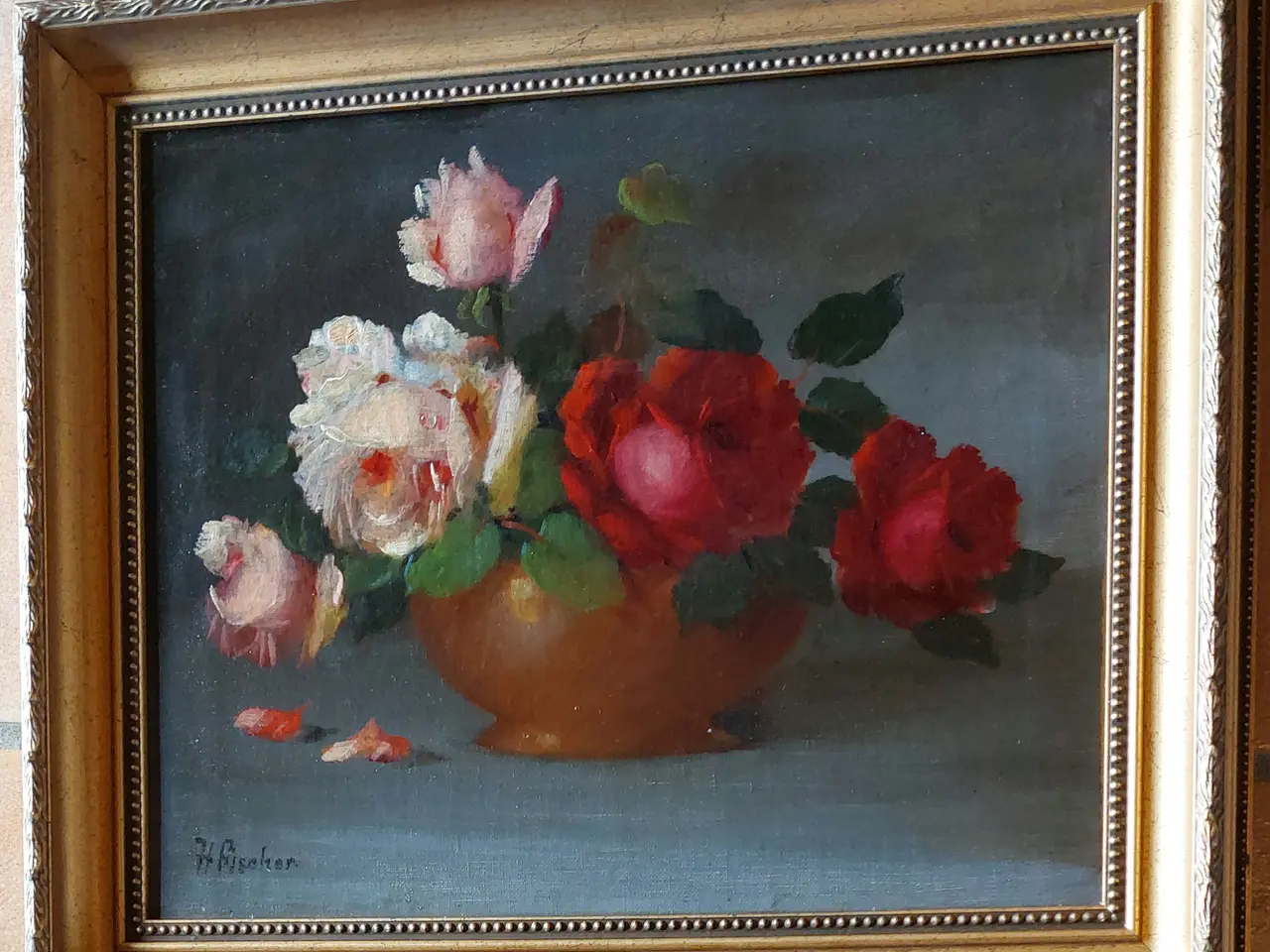 Billede 2 - HOLGER FISCHER - ( 1889 - 1955 ) - oliemaleri