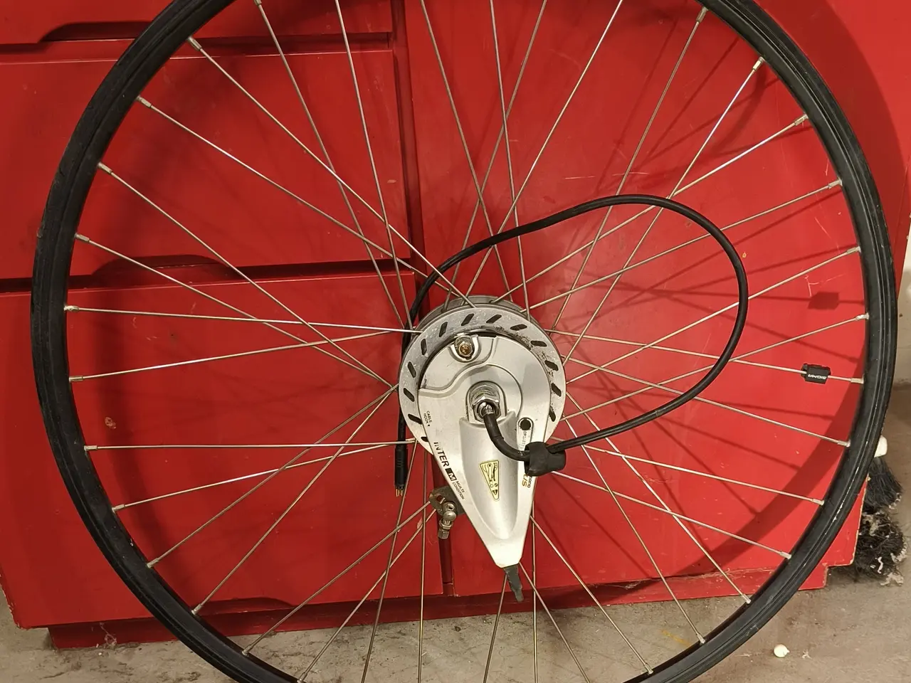 Billede 1 - 36 Volt forhjul-navmotor på 250W