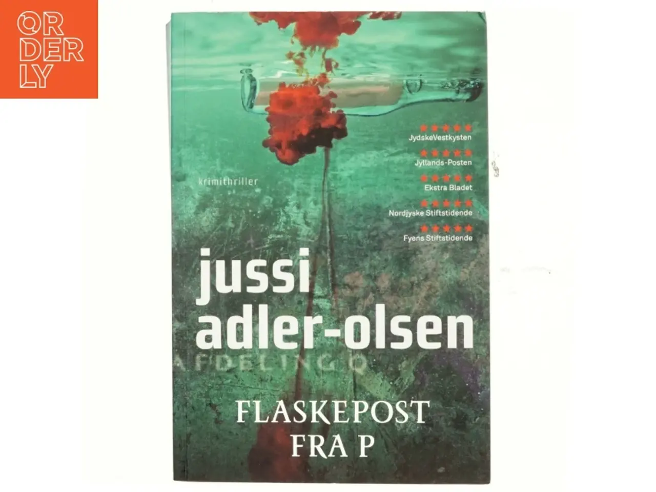 Billede 1 - Flaskepost Fra P af Adler-Olsen, Jussi (Bog)